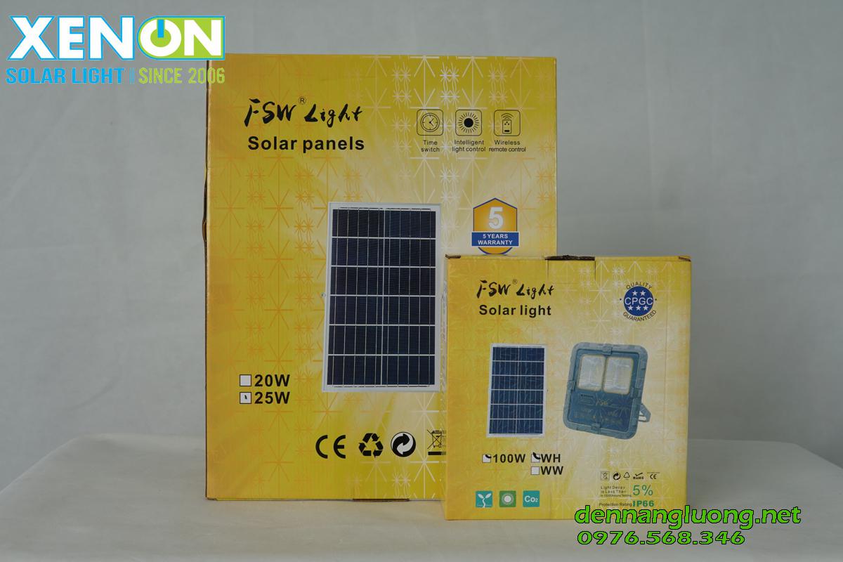 Đèn năng lượng mặt trời SFW 100W