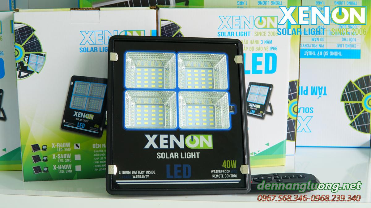 Đèn pha led năn glượng mặt trời Xenon 40W, 60W