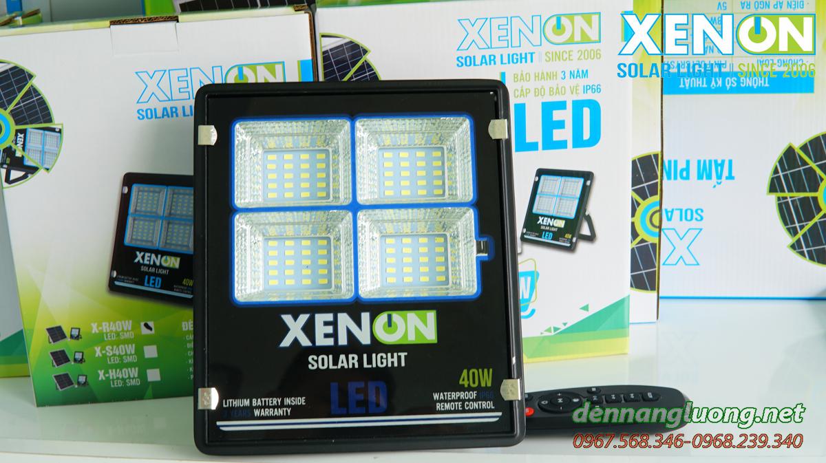 Đèn pha led năn glượng mặt trời Xenon 40W, 60W