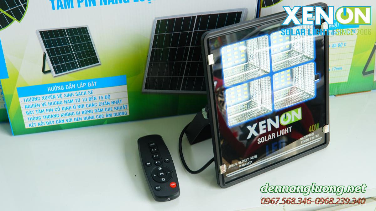 Đèn pha led năn glượng mặt trời Xenon 40W, 60W