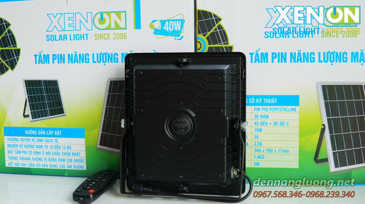 Đèn pha led năn glượng mặt trời Xenon 40W, 60W