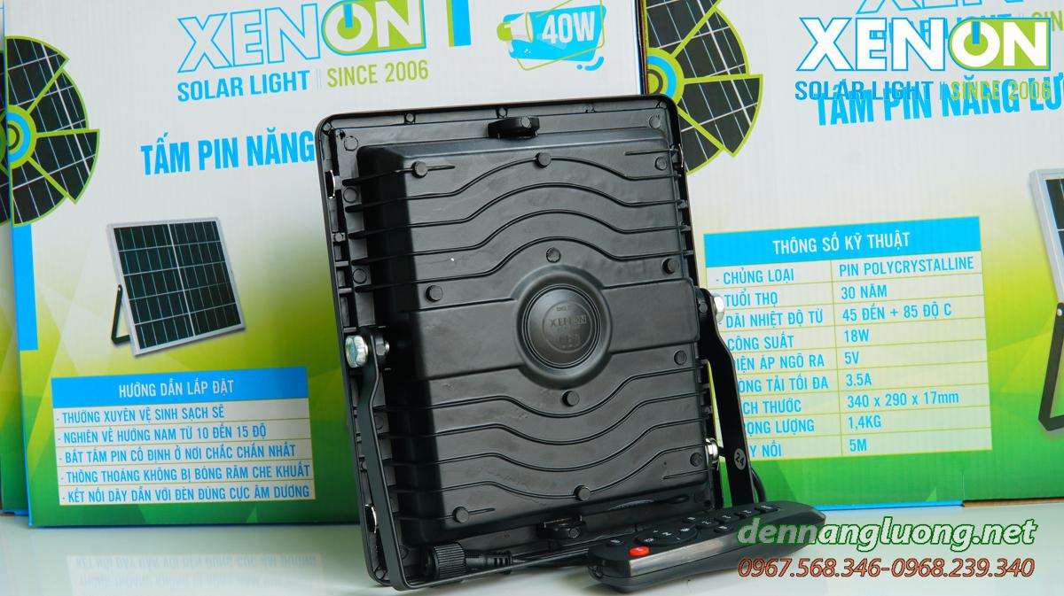 Đèn pha led năn glượng mặt trời Xenon 40W, 60W
