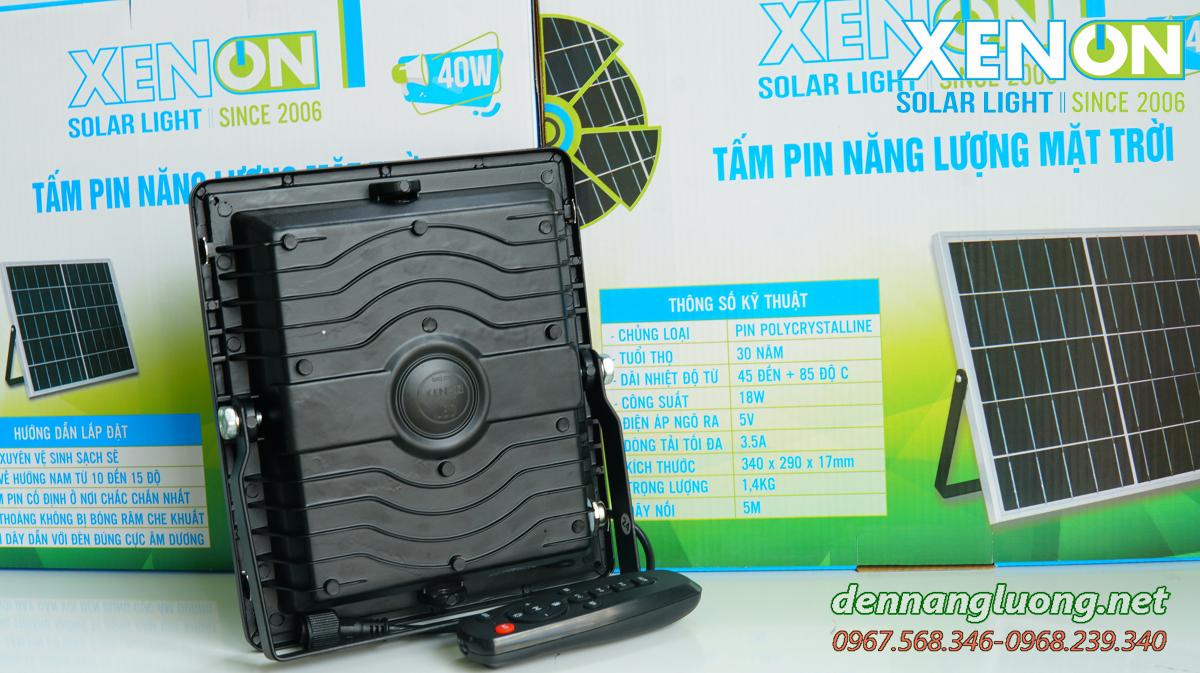 Đèn pha led năn glượng mặt trời Xenon 40W, 60W