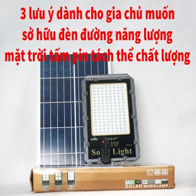 3 lưu ý dành cho gia chủ muốn sở hữu đèn đường dùng năng lượng của mặt trời tấm pin tách thể chất lượng
