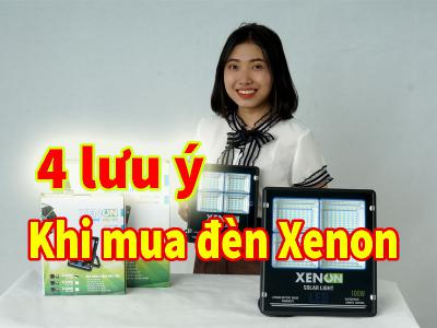 4 Lưu ý khi mua đèn năng lượng mặt trời thông minh Xenon