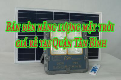 Bán đèn năng lượng mặt trời giá rẻ tại Quận Tân Bình