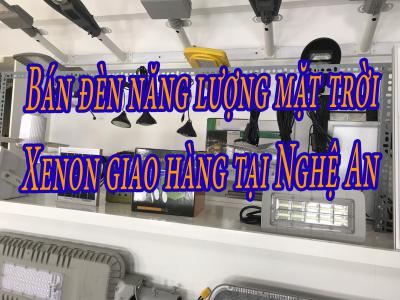  Bán đèn năng lượng mặt trời Xenon giao hàng tại Nghệ An giá rẻ