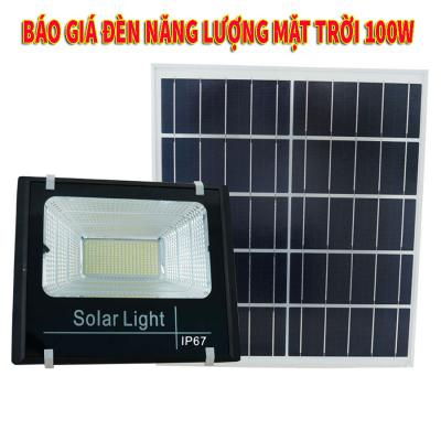 Báo giá đèn năng lượng mặt trời 100w