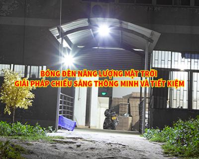 Bóng Đèn Năng Lượng Mặt Trời Chiếu Sáng Thông Minh