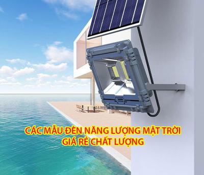 Các mẫu đèn năng lượng mặt trời giá rẻ chất lượng cao