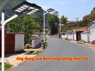 Các ứng dụng của đèn năng lượng mặt trời trong đời sống hàng ngày