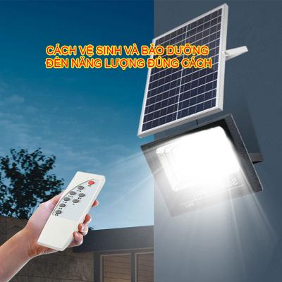 Cách vệ sinh và bảo dưỡng đèn năng lượng mặt trời đúng cách