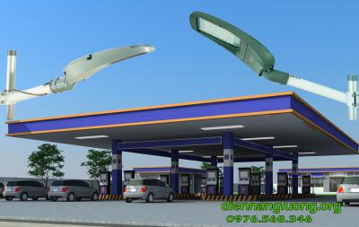 Cây xăng, dầu, nên xài đèn năng lượng mặt trời, dùng máy phát điện năng lượng, rất hiệu quả và an toàn.