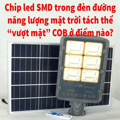 Chip led SMD trong đèn đường dùng năng lượng của mặt trời tấm pin tách thể 