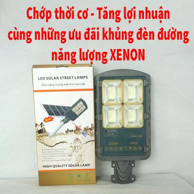 Chớp thời cơ - tăng lợi nhuận cùng những ưu đãi khủng đèn đường năng lượng Xenon