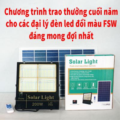 Chương trình trao thưởng cuối năm cho các đại lý đèn led đổi màu FSW đáng mong đợi nhất