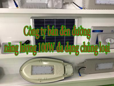Công ty bán đèn đường năng lượng 100W đa dạng chủng loại