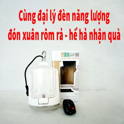Cùng đại lý đèn năng lượng đón xuân rôm rả - hể hả nhận quà