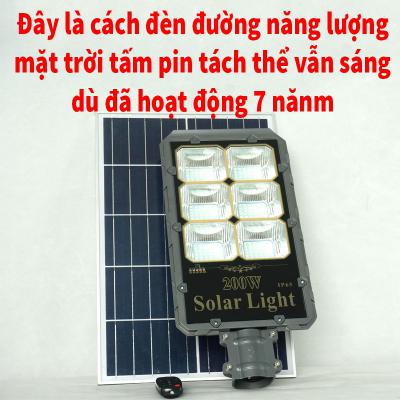 Đây là cách đèn đường dùng năng lượng của mặt trời tấm pin tách thể vẫn sáng đều dù đã hoạt động 7 năm