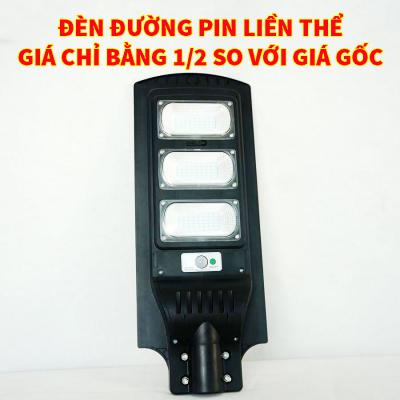 Đèn đường pin liền giá chỉ còn ½ so với giá gốc
