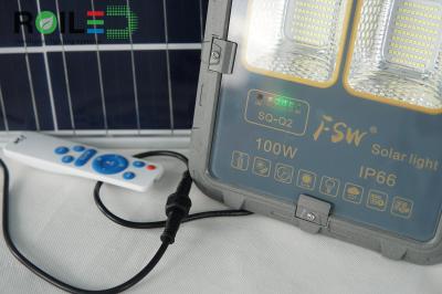 Đèn Pha Năng Lượng FSW P100W giá rẻ tấm pin rời