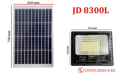 Đèn Pha Năng Lượng Mặt Trời 300W: Lựa Chọn Hoàn Hảo Cho Mọi Công Trình