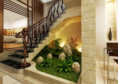 Đèn rọi tiểu cảnh năng lượng mặt trời