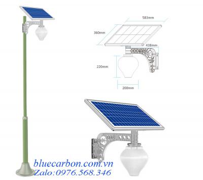 Đèn Vách, Trụ Cổng Biệt Thự Blue Carbon BCT-OLP1.0-36W