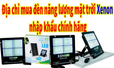 Địa chỉ mua đèn năng lượng mặt trời Xenon nhập khẩu chính hãng