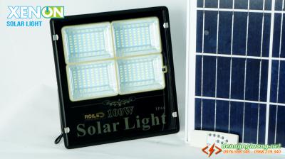 Giá đèn năng lượng mặt trời 100W giá 985.000đ chất lượng khỏi phải chê