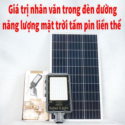 Giá trị nhân văn trong đèn đường dùng năng lượng của mặt trời tấm pin tách thể