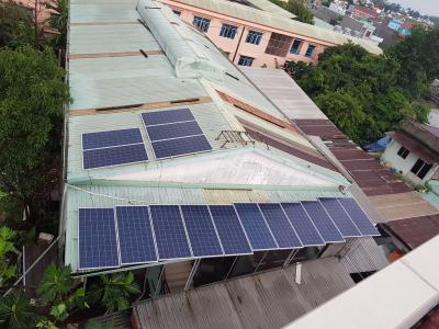 Lắp điện năng lượng hòa lưới cho nhà xưởng