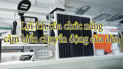 Lợi ích của chức năng cảm biến chuyển động của đèn