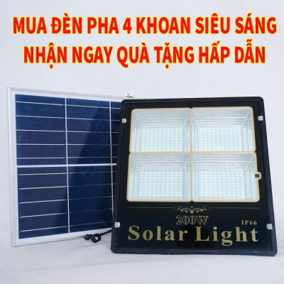 Mua đèn pha 4 khoan siêu sáng nhận ngay quà tặng hấp dẫn