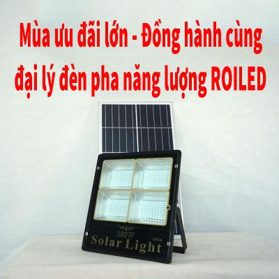 Mùa ưu đãi lớn - Đồng hành cùng đại lý đèn pha năng lượng Roiled
