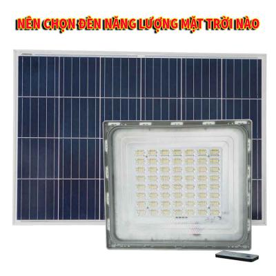 Nên chọn đèn năng lượng mặt trời nào