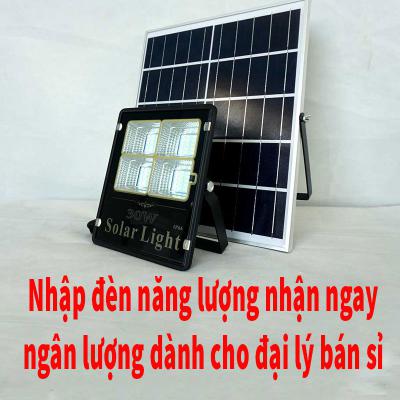 Nhập đèn năng lượng - nhận ngay ngân lượng dành cho đại lý bán sỉ