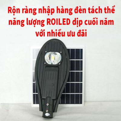 Rộn ràng nhập hàng đèn tách thể năng lượng Roiled dịp cuối năm với nhiều ưu đãi