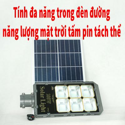 Tính đa năng trong đèn đường dùng năng lượng của mặt trời tấm pin tách thể có thể bạn chưa biết