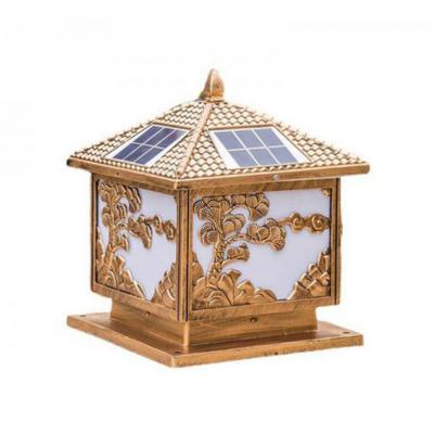 Trụ cổng nhỏ có nên lắp đèn năng lượng mặt trời LT-E6712?