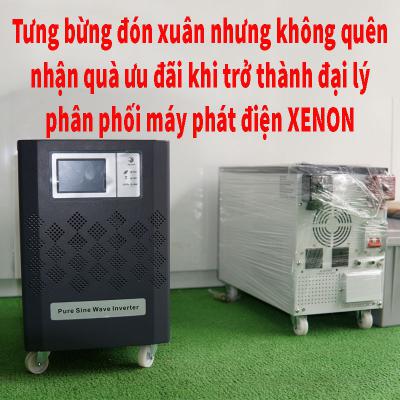 Tưng bừng đón xuân nhưng không quên nhận quà ưu đãi khi trở thành đại lý phân phối máy phát điện XENON