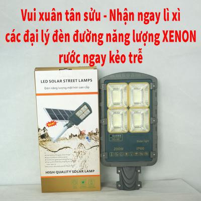 Vui xuân Tân Sửu - Nhận ngay lì xì các đại lý đèn đường năng lượng XENON rước ngay kẻo trễ