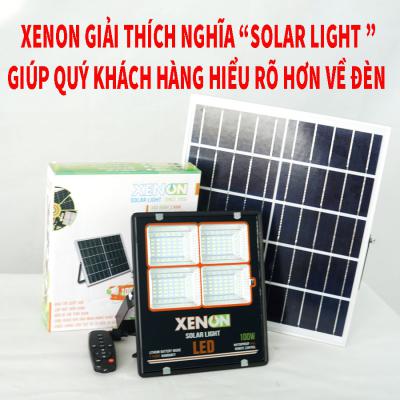 XENON Cắt nghĩa 