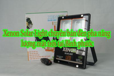 Xenon Solar Light chuyên bán đèn pha năng lượng mặt trời tại Bình phước