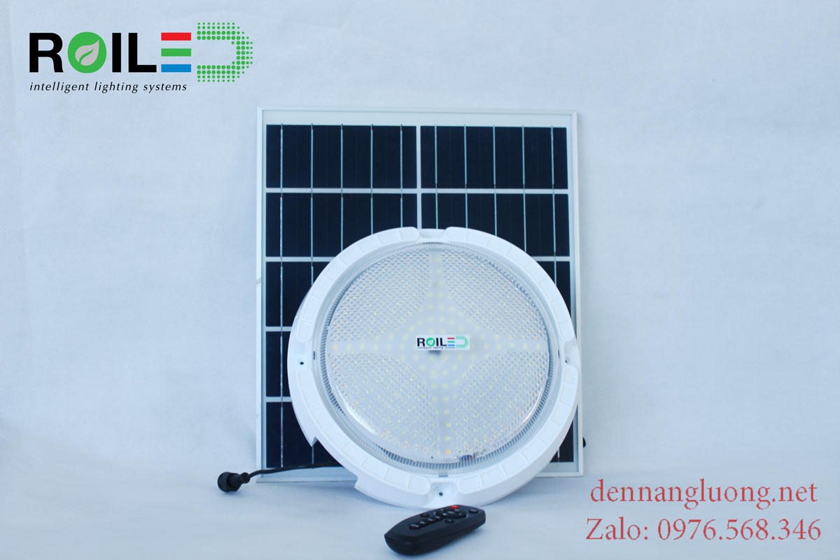 Đèn ốp trần năng lượng mặt trời giá rẻ 100W Roiled - RO100W