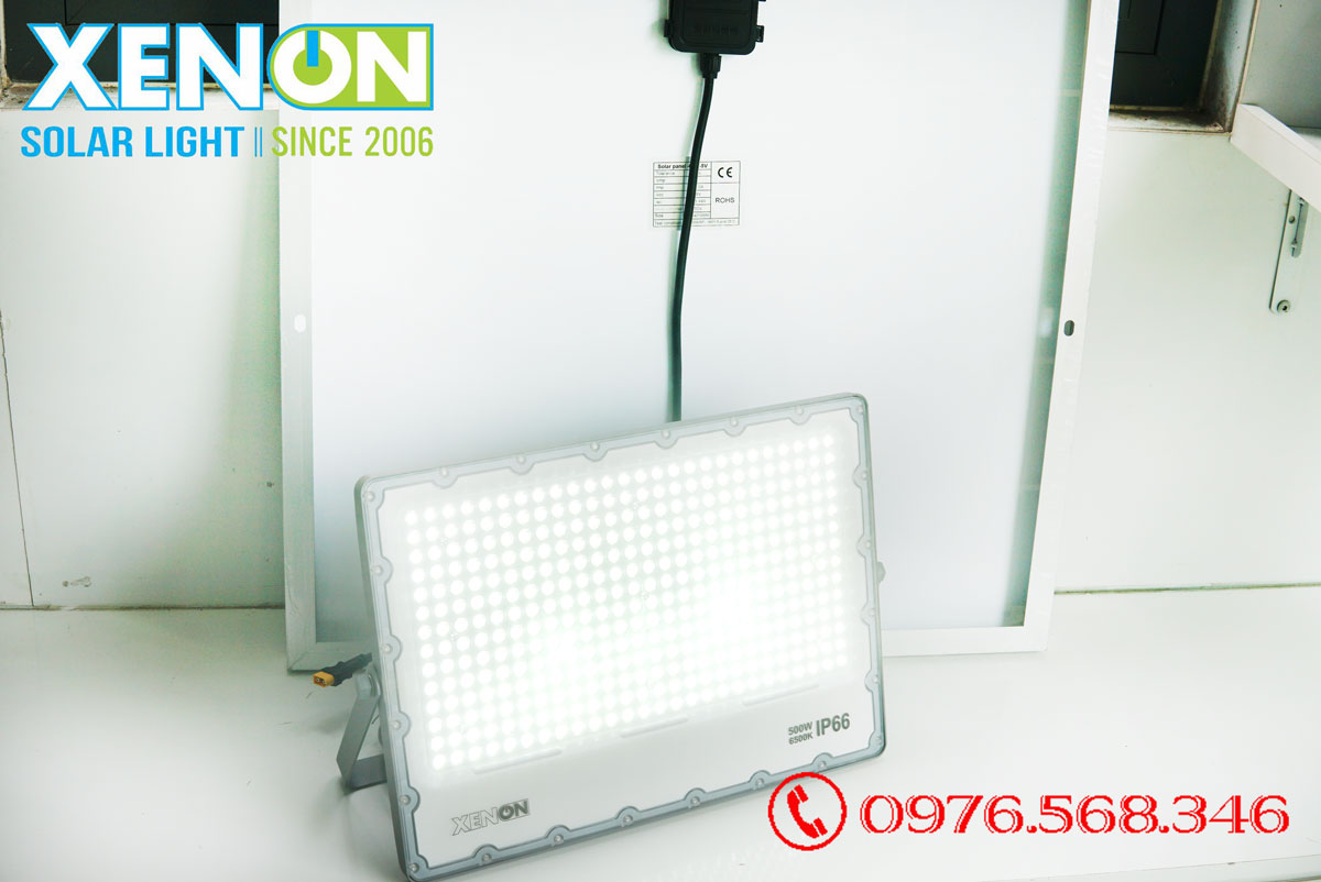Đèn pha năng lượng mặt trời Xenon Deluxe DL03-500W
