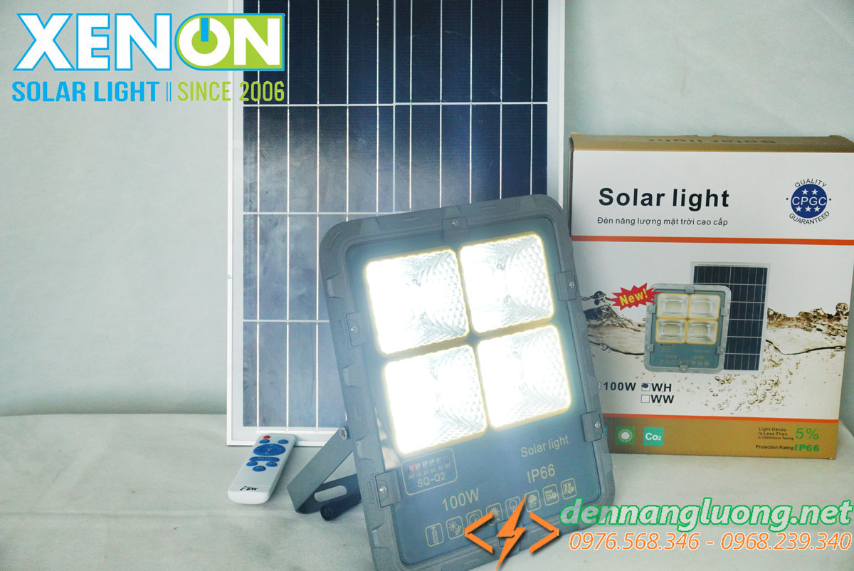 Đèn pha led năng lượng mặt trời Xenon