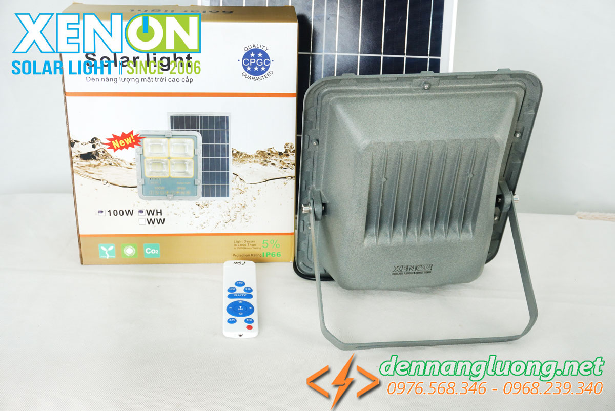 Đèn pha led năng lượng mặt trời Xenon