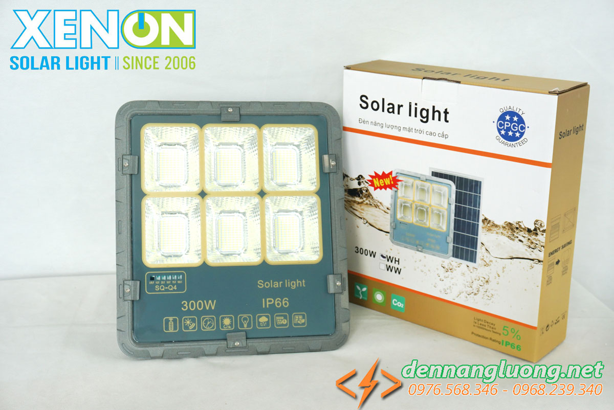 Đèn pha led năng lượng mặt trời Xenon