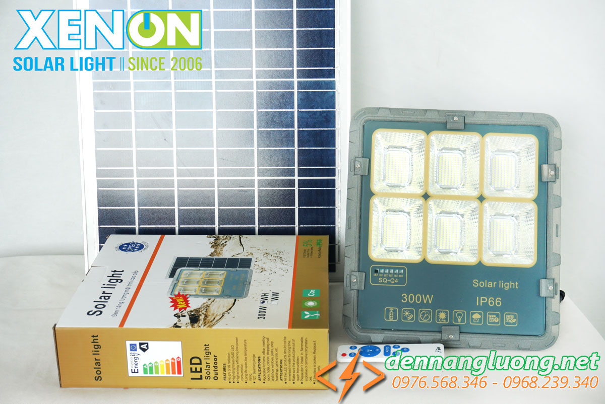 Đèn pha led năng lượng mặt trời Xenon